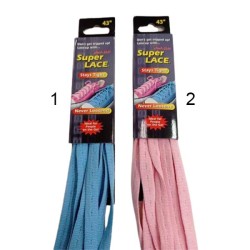 κορδόνια παπουτσιών παιδικά  ΄έξυπνα με κουμπότρυπες σε 4 χρώματα