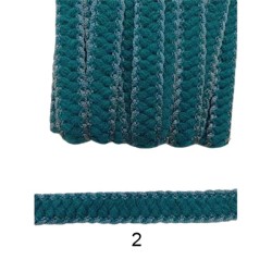 τρέσα μαλλινη  για ρούχα τύπου σανελ 2cm