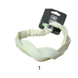 Κορδέλα με σχέδιο πλεξούδα σε 2 χρώματα