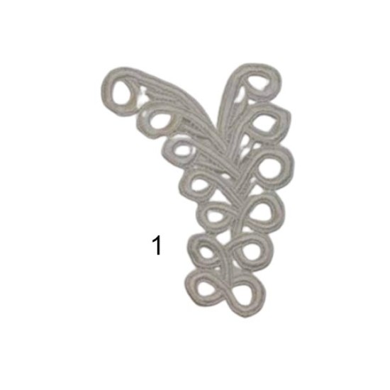 Μοτίφ ραφτό δαντέλα κυπούρ ()