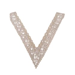 Κυπούρ Δαντέλα Λευκή 30 cm