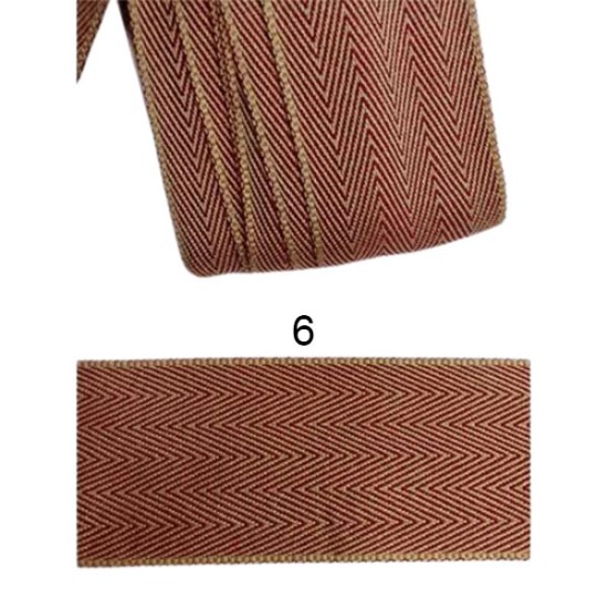  Φάσα ρέλι Βαμβακερό  σε 14 χρώματα 5cm (103495)