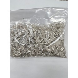 Στριφτή χαντρά μακαρόνι ασημί 100γρ