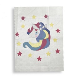 Κουβερτακι μονόκερος 1.00 x 1.30 