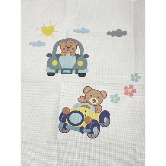 Κουβερτακι αρκουδάκια 1.00 x 1.30  ()