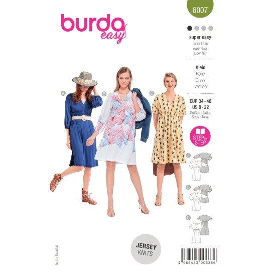 BURDA πατρόν 6007 ()