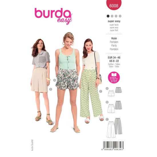 BURDA πατρόν 6008 ()