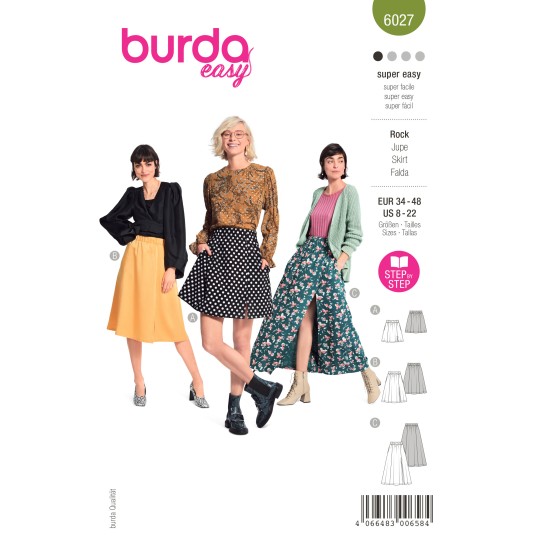 BURDA πατρόν 6027 ()