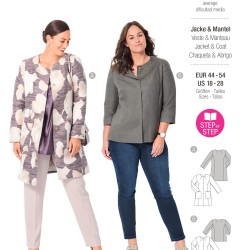 BURDA πατρόν 6034 BURDA πατρόν 6034