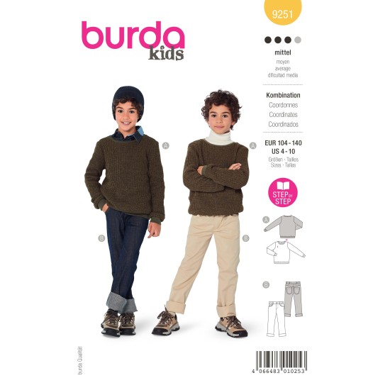 Burda Πατρον 9251 ()