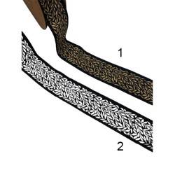 Κορδέλα κεντημένη 3cm 