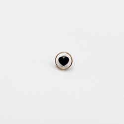 Κουμπί σχέδιο καρδιά