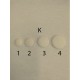 Κουμπιά μονόχρωμα σε 11 χρώματα   (98063)