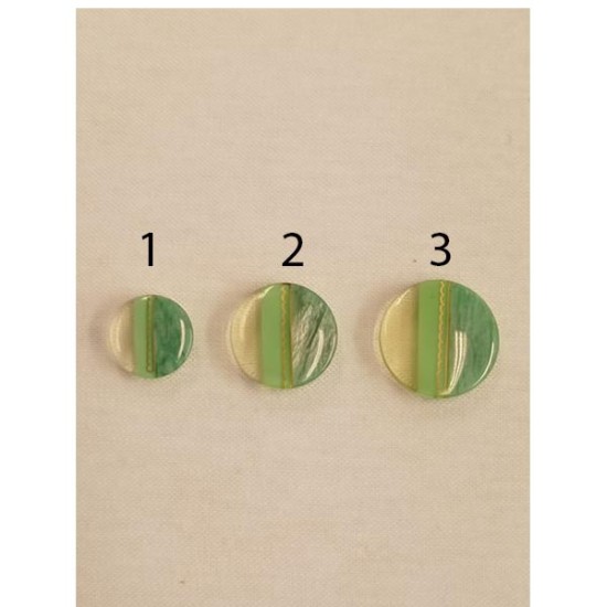 Κουμπιά μόδας με τριχρωμία  ()