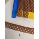Xρυσό σκούρο δαντέλα για κέντημα  (104376)