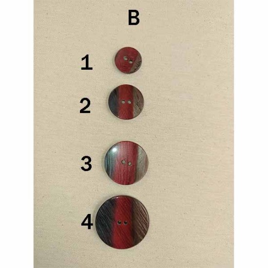 Κουμπί δίχρωμο (80686)