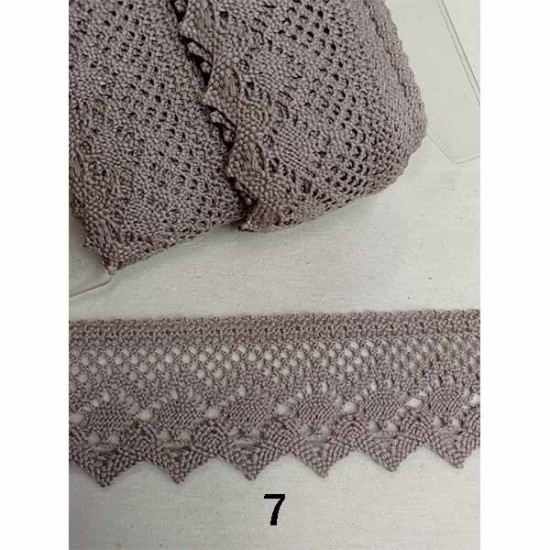 Δαντέλα Βαμβακερή 5cm (17 χρώματα) (111059)