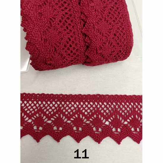 Δαντέλα Βαμβακερή 5cm (17 χρώματα) (111063)