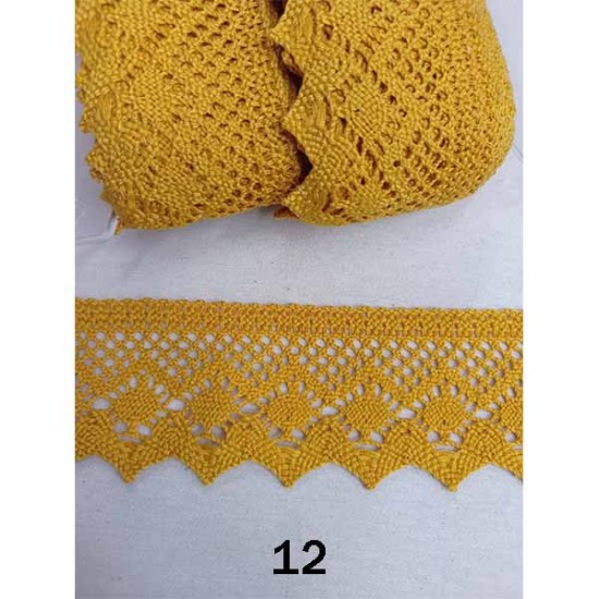 Δαντέλα Βαμβακερή 5cm (17 χρώματα) (111064)