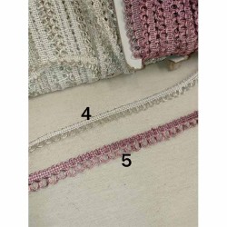 Λεπτή τρέσα για κέντημα 1cm σε 4 χρώματα Λεπτή τρέσα για κέντημα 1cm σε 4 χρώματα