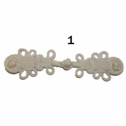 Κούμπωμα διακοσμητικό  σε 2 χρώματα 