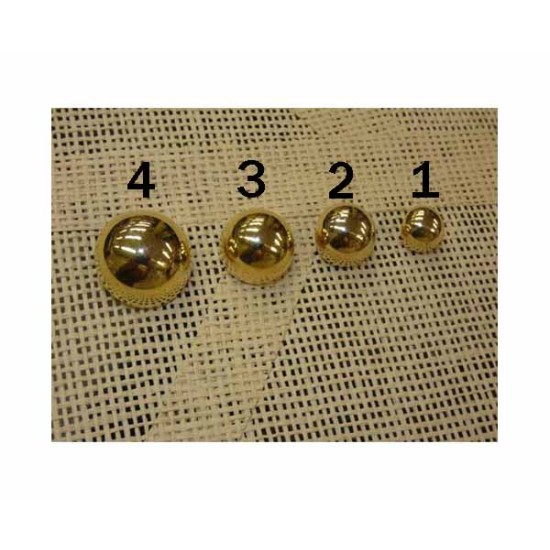 Bull κουμπί μεταλλικό ()