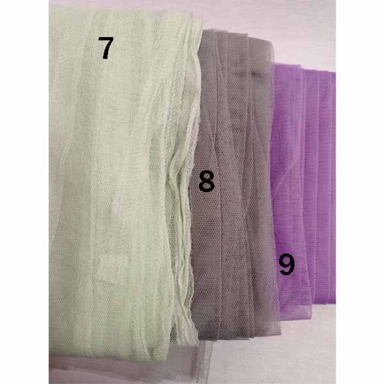 τούλι μαλακό Φάρδος 1,50m σε 10 ΧΡΩΜΑΤΑ (106868)