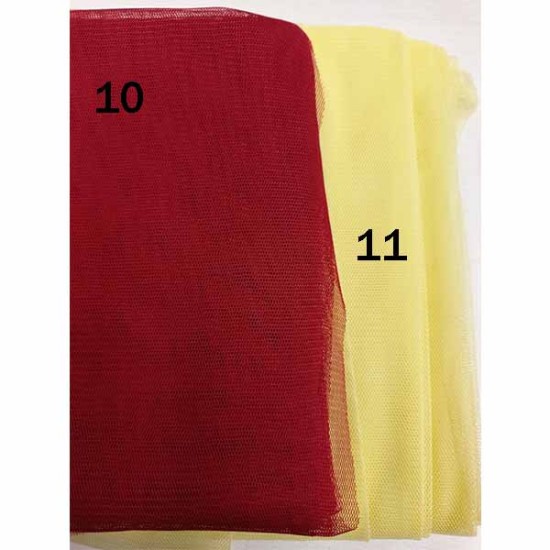 τούλι μαλακό Φάρδος 1,50m σε 10 ΧΡΩΜΑΤΑ (106869)