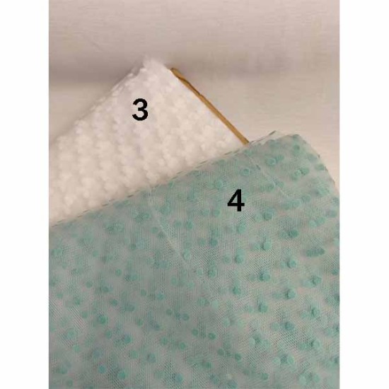 Τούλι πουά Φάρδος 1,50 m σε 3 ΧΡΩΜΑΤΑ (106907)