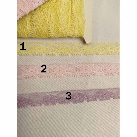 Νάυλον δαντέλα 1cm  ()