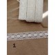 δαντέλα ατραντέ βαμβακερή  2,5cm  ()