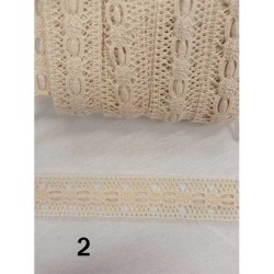 δαντέλα ατραντέ βαμβακερή 2,5cm δαντέλα ατραντέ βαμβακερή 2,5cm