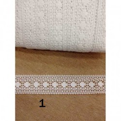 δαντέλα ατραντέ  2,5cm σε 2 χρώματα