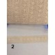 δαντέλα ατραντέ  2,5cm σε 2 χρώματα  (103678)