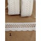 Δαντέλα Βαμβακερή 3.50cm σε 2 χρώματα  ()