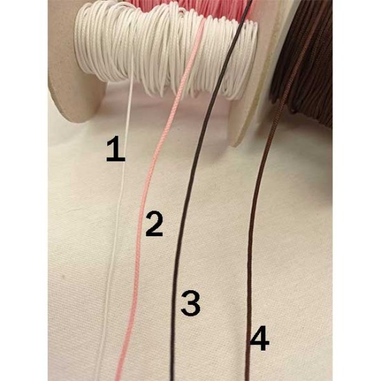 Κορδόνι 1mm σε 4 χρώματα ()