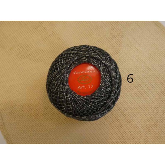 Κουβάρια πεταλούδα LUX μεταλλιζέ 50γρ (5) (96618)