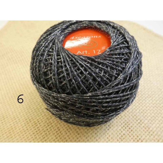 Κουβάρια πεταλούδα LUX μεταλλιζέ 50γρ (5) (96619)