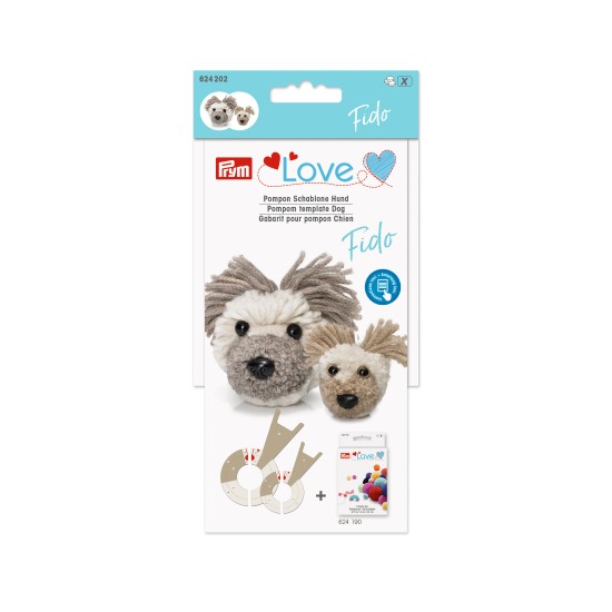 Πρότυπο Pompom dog fido Prym () Πρότυπο Pompom dog fido Prym ()