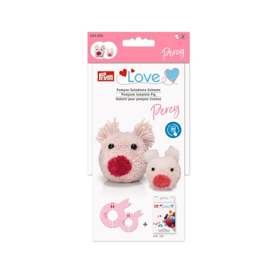 Πρότυπο Pompom pig percy Prym ()