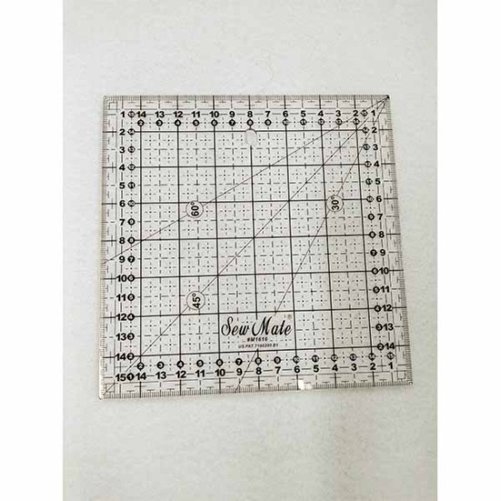 Χάρακας τετράγωνος 15 x 15 cm (103814) Χάρακας τετράγωνος 15 x 15 cm (103814)