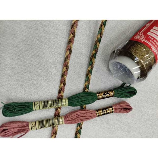 Τρεσα για κέντημα 5mm σε 2 χρώματα (104405)