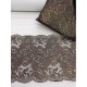 Δαντέλα με χρυσό κέντημα 10cm  (105800)