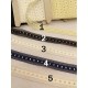 Λάστιχο μόδας Φ 2cm σε 11 χρώματα  ()