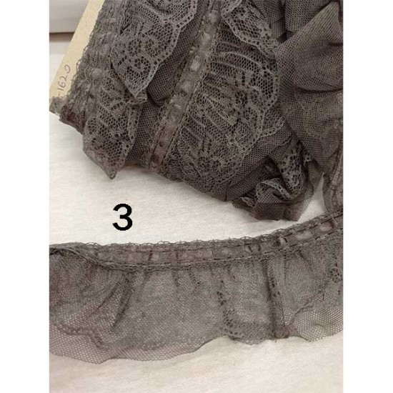 Δαντέλα νάυλον βολαν 6cm (112958)