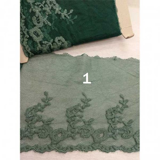 Γαλλική δαντέλα σαντιγί 13cm ()