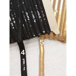 Τρέσα λεπτή με παγιέτες σε 7 χρώματα 1.5cm