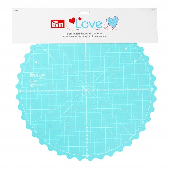 Prym Love Περιστρεφόμενο χαλάκι κοπής, στρογγυλό ()