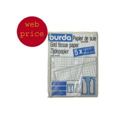 5 κόλες μιλιμετρέ χαρτί ραπτικής Burda 5 κόλες μιλιμετρέ χαρτί ραπτικής Burda