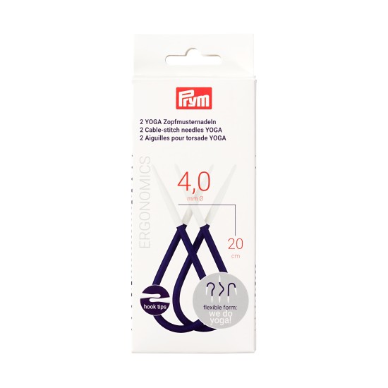 Βελόνες βελονιάς YOGA, 7,0 mm, 2 τεμάχια Prym (83375)